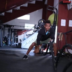 马达加斯加健身房图片 康宜出口健身房器材案例