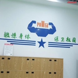 广东南部空军站区汽车连队健身房案列 康宜直销单位健身器材